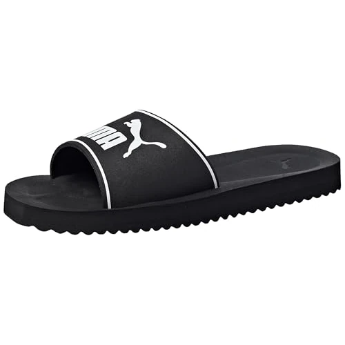 Limited-time offer: PUMA Unisex PURECAT 2.0 Slide Sandal, Black White, 6 UK from 11.52 GBP to 11.52 GBP (save 0%)