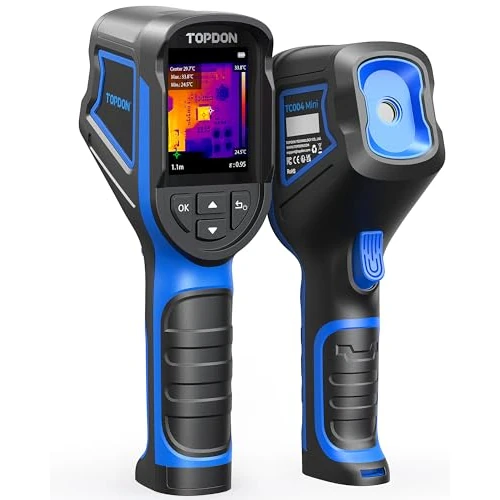 Limitiertes Angebot: TOPDON Wärmebildkamera TC004 Mini, 240x240 IR-Auflösung, 15 Stunden Akkulaufzeit, -20°C bis 450°C, 25Hz, Infrarot Kamera Handy für Hauswartung, Leckageinspektion, HVAC-Inspektion von 199.99 EUR auf 199.99 EUR (Spare 0%)