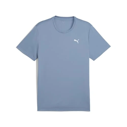 PUMA M TAD Essential Poly Texture Tee Cool Blue