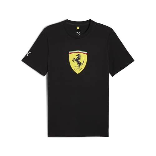 Limited-time offer: PUMA Ferrari Sportswear Colored Shield Tee Puma Black from 29.41 GBP to 29.41 GBP (save 0%)
