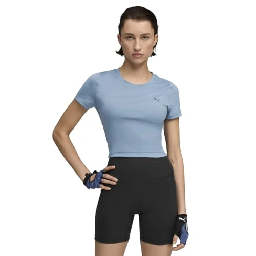 PUMA Camiseta Unisex W Cloudspun SS Twist (Paquete de 1)