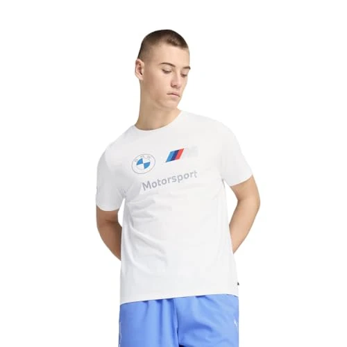 PUMA BMW MMS ESS Logo tee Camisetas Hombre (Pack de 1)