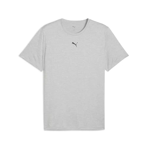 Offerta a tempo: PUMA M Tad Essentials Heather Cat Tee (CF Small Cat) Tee (Confezione da 1) - 0.00% da 18.00 € a 18.00 €