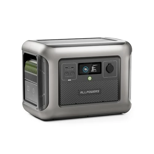 Offerta a tempo: ALLPOWERS Batteria di Espansione B1000 1152Wh per ALLPOPWERS R1500Espandibile, LiFePO4 Backup della Fornitura con Uscite USB per Campeggio, Emergenza, RV, Uso Casa - 0.00% da 999.99 € a 999.99 €