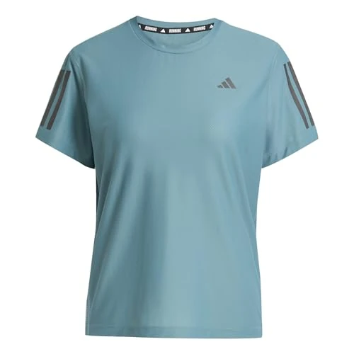 Adidas Donna Own The Run Base Tee, Preloved Teal, M