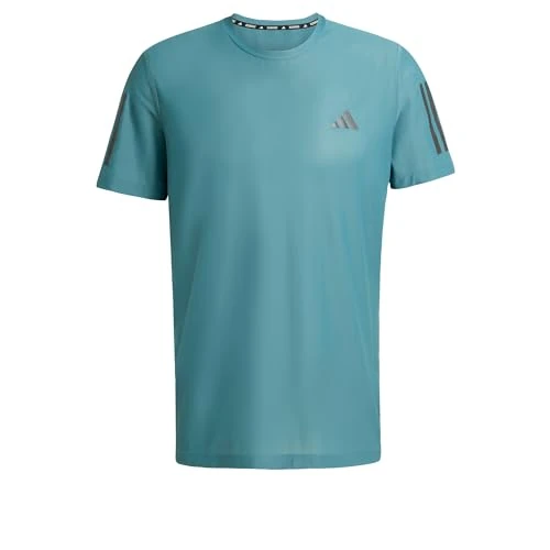 Offerta a tempo: Adidas Uomo Own The Run Tee, Preloved Teal, L - 26% da 35.00 € a 25.99 €