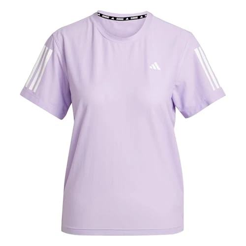 Offerta a tempo: Adidas Donna Own The Run Base Tee, Powder Plum, M - 23% da 35.00 € a 26.99 €