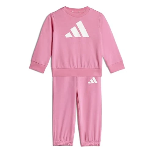 adidas Unisex Baby ESSENTIALS BIG LOGOJOGGER, pink fusion/white, 3-6 Months