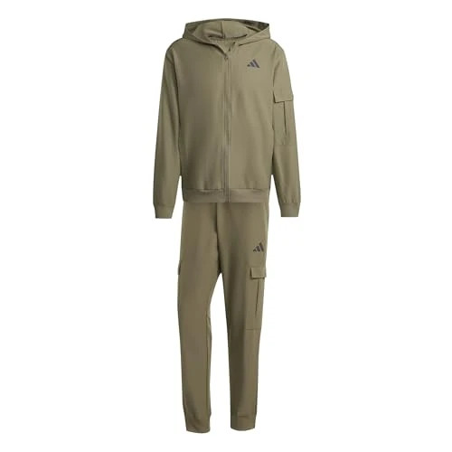 Oferta ograniczona: adidas Mężczyźni CARGO TRACKSUIT, Olive Strata, M z 90.00 EUR na 47.70 EUR (znizka 47%)