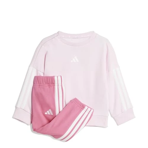 Tijdelijke aanbieding: adidas Uniseks-Baby ESSENTIALS JOGGER, Clear Pink/White/White, 9-12 Months van 32.12 EUR naar 32.12 EUR (korting 0%)