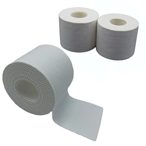 Offerta a tempo: SPORTHERAPY Tape Sportivo Anelastico e Ipoallergenico per Bendaggio Funzionale Sportivo e Professionale | DISPOSITIVO MEDICO CERTIFICATO | Nastro Adesivo 5cm x 10m | Quantità: 2 - 0.00% da 7.99 € a 7.99 €