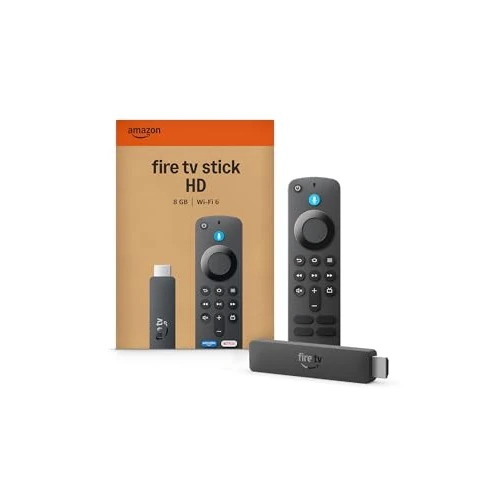 Offerta a tempo: Amazon Fire TV Stick HD (ultimo modello), TV gratuita e in diretta, telecomando vocale Alexa, alimentazione tramite TV, configurazione semplice, trova serie TV più velocemente con Alexa+ - 30% da 49.99 € a 34.99 €