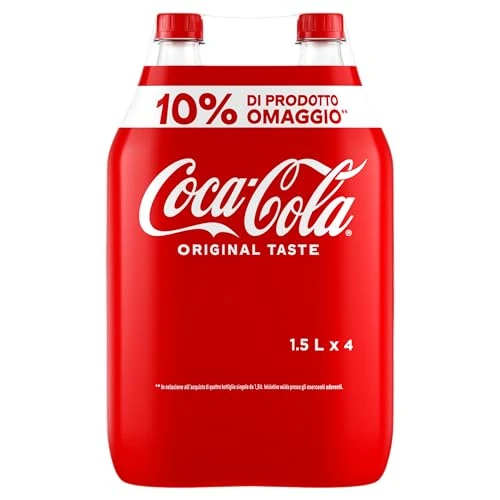 Coca-Cola Original 4 Flaschen 1,5 l