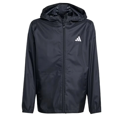 adidas Unisex Kids RAIN JACKET, Black, 5-6 Years