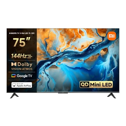 Offre limitee: XIAOMI TV S Mini 75 2025,QLED, 75 inch, Mini LED, Dolby Vision, Dolby Atmos144Hz, 1200 nits de 1099.00 EUR a 799.00 EUR (economie 27%)