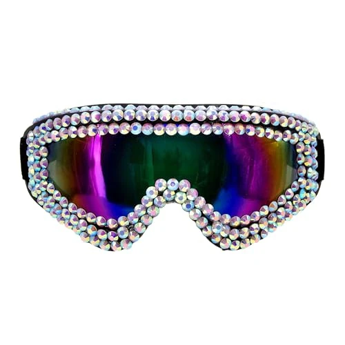 Limited offer: W WIDMANN MILANO Party Fashion - Skibrille, Snowboard Brille, verschiedenen Farben, Accessoire für 80er Jahre Faschingskostüme from 9.90 EUR to 9.90 EUR (save 0%)