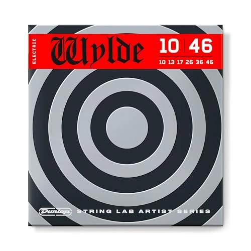 Offerta a tempo: DUNLOP – Corde per Chitarra Elettrica ZWEN1046 Zakk Wylde Signature 10-46 – Nickel Wound, Set da 6 Corde, Tecnologia True Balance, Tensione Media - 0.00% da 18.29 € a 18.29 €