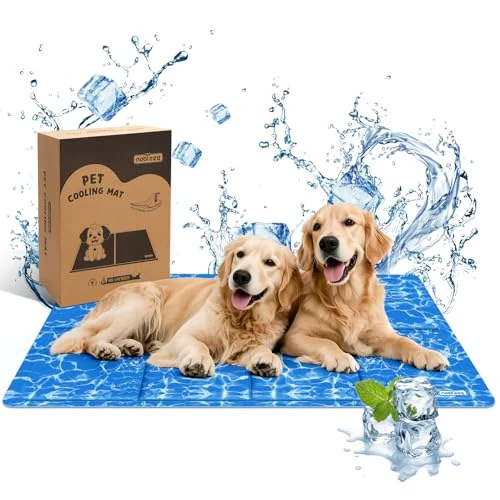 Offerta a tempo: Nobleza - Tappetino Refrigerante in Gel per Cani, Gatti e Animali Domestici, Non tossico. 140 * 90 cm, XXXL - 5% da 45.04 € a 42.79 €