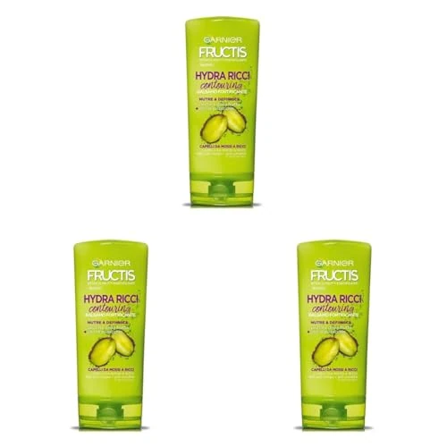 Offerta a tempo: Garnier Fructis Balsamo Definizione, Per Capelli da Mossi a Ricci, Anti-Crespo, Per una Chioma Morbida e Luminosa, Hydra Ricci, 200 ml (Confezione da 3) - 33% da 8.97 € a 5.97 €