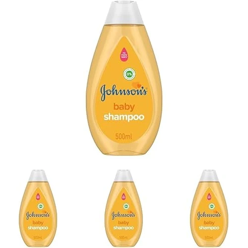 Offerta a tempo: Johnson's Baby Shampoo, Shampoo bambini delicato e ipoallergenico, Shampoo neonati con formula Non Più Lacrime, Shampoo capelli senza sapone, alcol e coloranti per tutta la famiglia, 500 ml - 57% da 17.96 € a 7.80 €