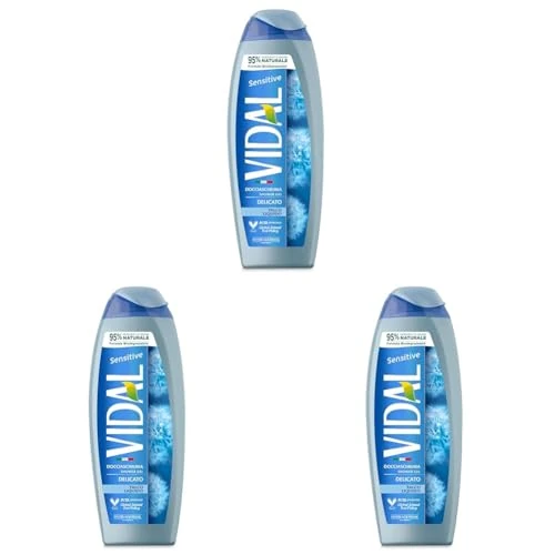Offerta a tempo: Vidal - Docciaschiuma Sensitive - 3 Pezzi — 32% da 4,35 € a 2,97 €