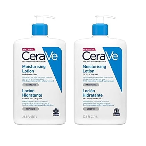 Cerave Locion Hidratante Familiar 1 L (Confezione da 2)
