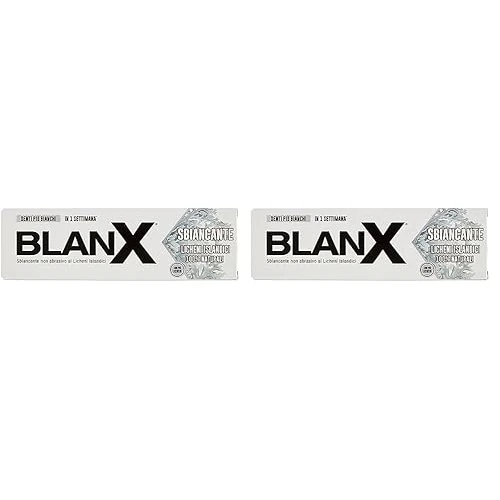 Offerta a tempo: BlanX Dentifricio Sbiancante 75ml, con Licheni Islandici 100% Naturali — 20% da 7,90 € a 6,32 €