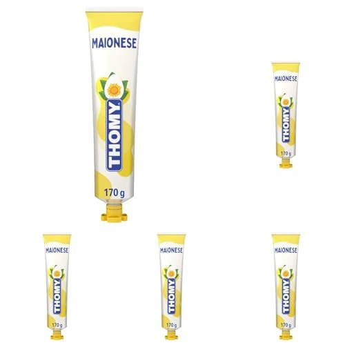 THOMY Salsa Maionese, Tubo 170g (Confezione da 5)