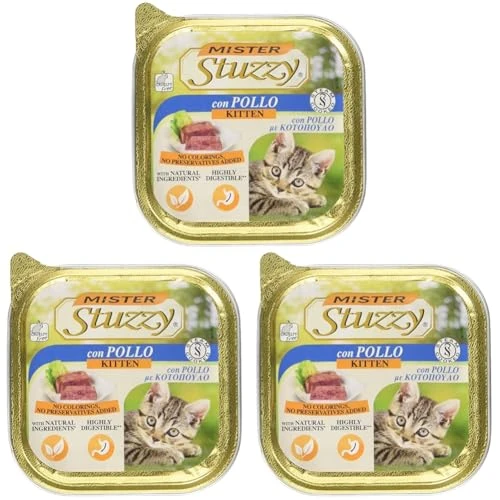 Offerta a tempo: Mist.Stuzzy Cat Kitten Gr100 (Confezione da 3) - 49% da 3.42 € a 1.74 €