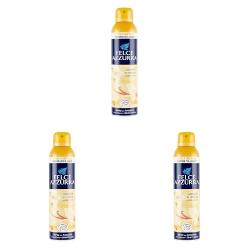 Offerta a tempo: Felce Azzurra Aria di Casa Spray Ambiente Vaniglia E Monoi (Confezione da 3) - 74% da 23.25 € a 5.97 €