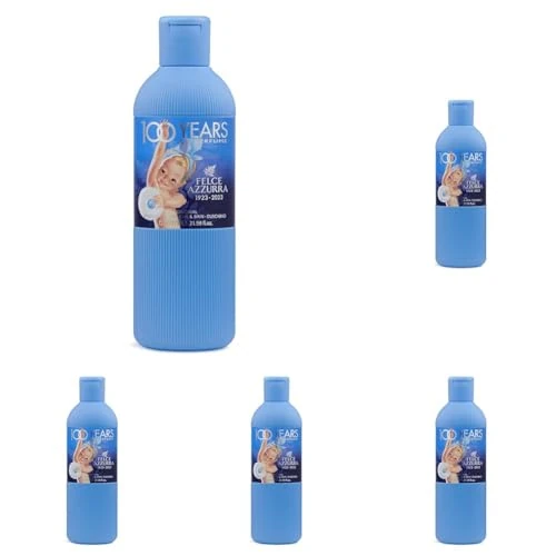 Offerta a tempo: Felce Azzurra - Classico Bagnodoccia, Profumo Inconfondibile, Idrata la Pelle - 650 ml (Confezione da 5) - 43% da 16.45 € a 9.45 €