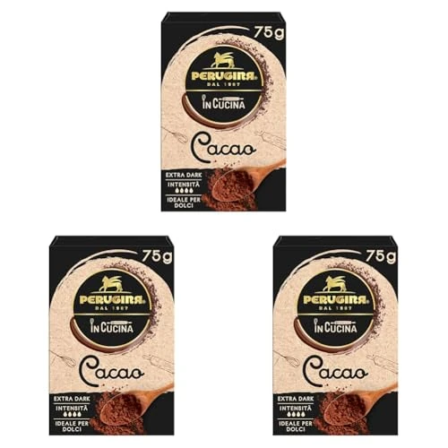 Offerta a tempo: PERUGINA Cacao Extra Dark in Polvere 75 g (Confezione da 3) - 0% da 6.27 € a 6.27 €