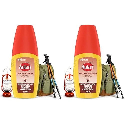 Offerta a tempo: Autan Zecche e Tafani Vapo, Spray Antizecche e antizanzare Comuni, Tigre e Tropicali, Insetto Repellente, 1 Confezione da 200 ml - 28% da 17.78 € a 12.76 €