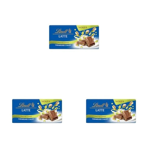 Offerta a tempo: Lindt Tavoletta Classica Cioccolato al Latte con Pistacchio Caramellato e Salato — 3% da 8,61 € a 8,31 €