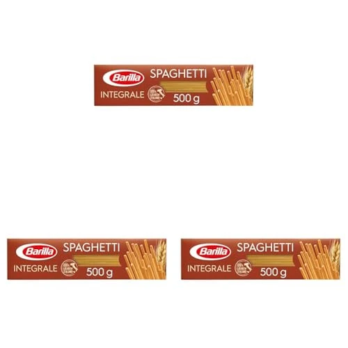 Offerta a tempo: Barilla - Pasta Spaghetti Integrali - 3 Confezioni x 500Gr. — 51% da 4,86 € a 2,37 €