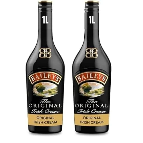 Baileys Original Irish Cream, crema di whisky irlandese certificata B-Corp, 1 l (Confezione da 2)