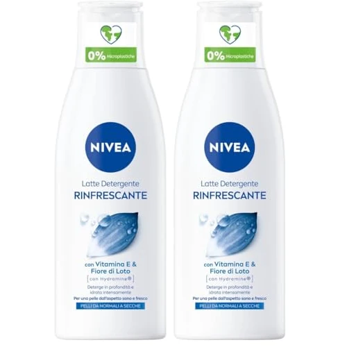 Nivea Latte Detergente Idratante, 200ml (Lot de 2)