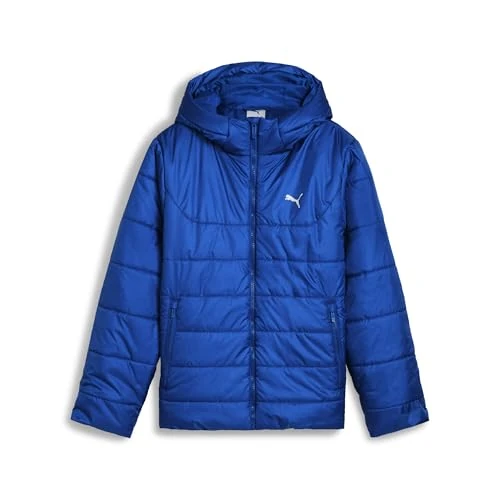 PUMA Chaqueta unisex con capucha acolchada para niños (paquete de 1)