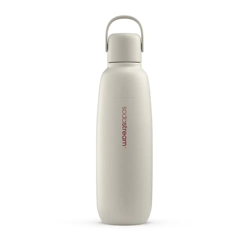 Beperkte aanbieding: SodaStream Fizz&go Cool metalen fles, zand, vaatwasmachinebestendig, compatibel met Duo, E-Duo, Terra enz., houdt tot 12 uur warm en koud, BPA-vrij, 1 stuks van 27.57 EUR naar 27.57 EUR (besparing 0%)