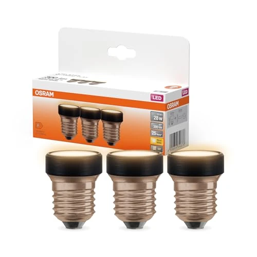 Limited-time offer: Osram LED Flat Lamp, Advantage Pack of 3 Ultra-Compact Lamps, Replaces Classic 28W Bulbs, 3.5W, Warm White (2700K), Matte Glass, E27 from 19.62 GBP to 19.62 GBP (save 0%)