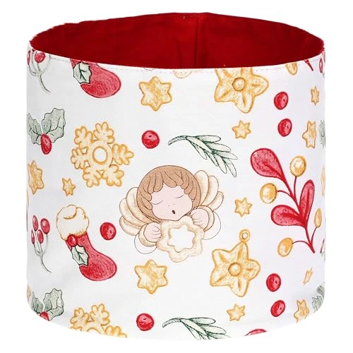Offerta a tempo: THUN, Set Tagliere con Sacchetto Porta Pane in Legno, Collezione Sorprese di Natale, Set per Casa e Cucina, Idea Regalo per Natale, Tagliere 35x25x1,5 cm, Portapane 20x18 cm - 51% da 34.90 € a 16.99 €