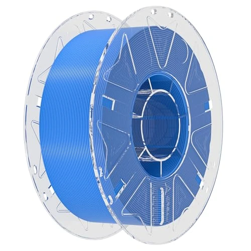 Offerta a tempo: Creality RFID PLA Filamento 1.75mm per K2 Plus, Alta Velocità 30-600mm/s, 1kg (2,2 libbre)/Bobina, Hyper RFID Filamento Supporto CFS, Adatto alla maggior parte delle Stampanti 3D (Blu) - 5% da 23.00 € a 21.85 €