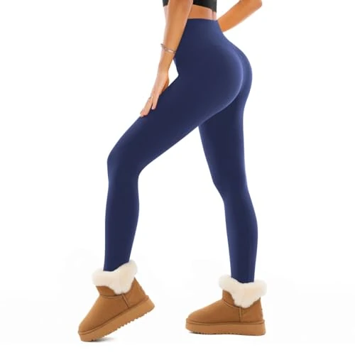 Begrenztes Angebot: SINOPHANT Thermo Leggings Damen Winter, Fleece Thermoleggins Gefütterte Warm Teddy High Waist Gefütterte Strumpfhose Für Sport von 10.99 EUR auf 9.34 EUR (Rabatt 15%)