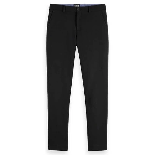 Offre limitée : Scotch & Soda Mott Chino tricoté - Coupe ajustée, Blanc cassé mélangé 101, 33W / 32L de 39.88 € à 39.88 € (0.00% de remise)
