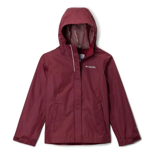 Limited-time offer: Columbia Youth Girls Arcadia 2 Jacket, Waterproof Rain Jacket, Rich Wine, Medium from 32.99 £ to 32.99 £ (save 0.00%)