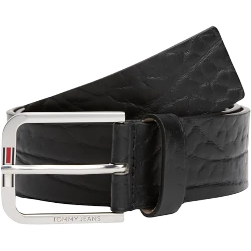 Limited-time offer: Tommy Jeans Men's TJM AUSTIN 4.0 AM0AM13413 Fixed Belt, Black (Black), 95 from 40.00 GBP to 40.00 GBP (save 0%)