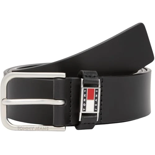 Tommy Jeans TJM Scanton 3.5 AM0AM13414 vaste riem, zwart (zwart), 105, Zwart (zwart), 105