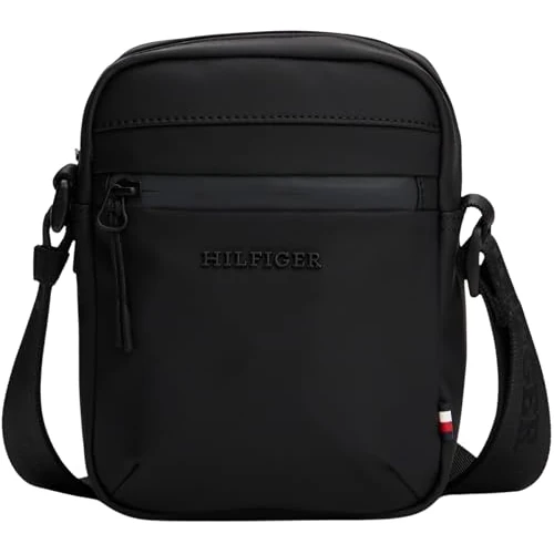 Tijdelijke aanbieding: Tommy Hilfiger Heren Th TPU Mini Reporter Am0am13498 Crossover, Zwart (zwart), One Size van 79.90 EUR naar 55.93 EUR (korting 30%)