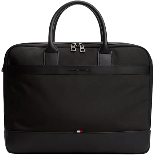 Oferta ograniczona: Tommy Hilfiger Męska torba podróżna TH NYLON AM0AM13470 torba na komputer, czarna (czarna), OS, czarny (czarny), rozmiar uniwersalny z 490.18 EUR na 490.18 EUR (znizka 0%)
