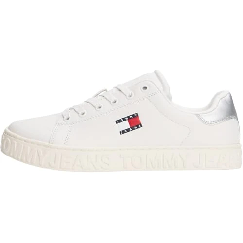Offerta a tempo: Tommy Jeans Tjw Logo Outsole Sneaker Ess En0En02703, Basso Top — 40% da 99,90 € a 59,99 €